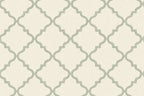 Sage green patterned wallpaper flat design view