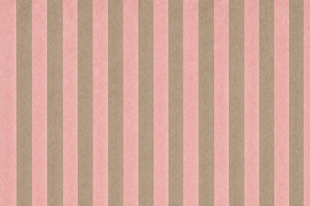 pink and brown striped wallpaper design