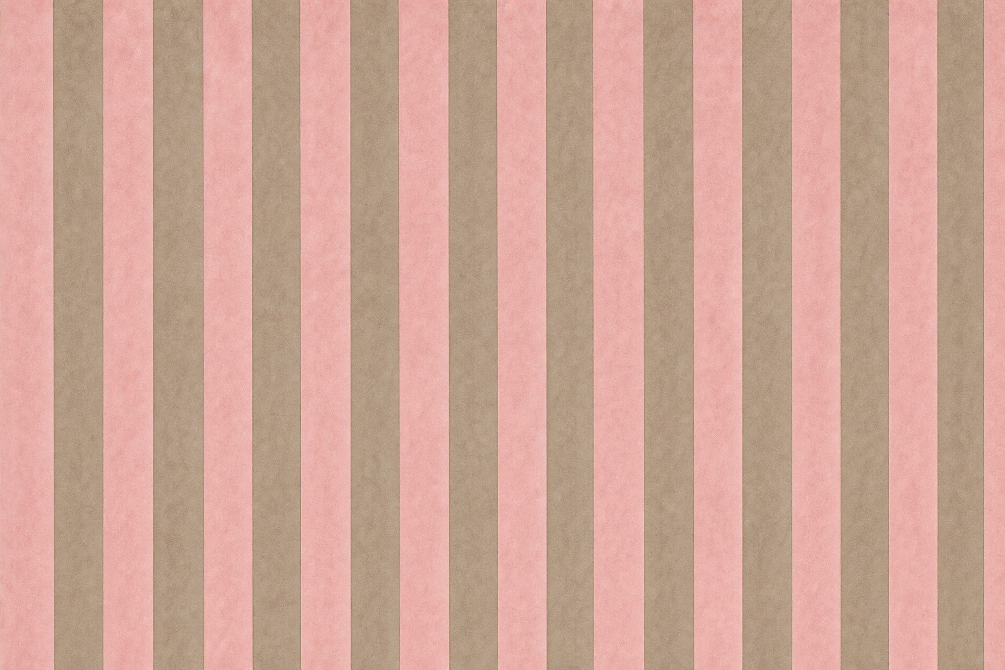 pink and brown striped wallpaper flat