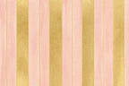 pink and gold striped wallpaper flat
