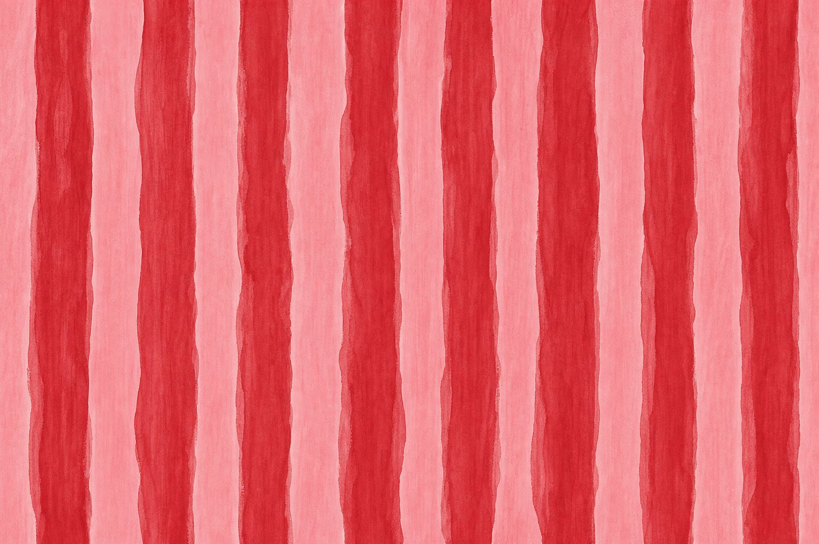 pink and red stripe wallpaper flat