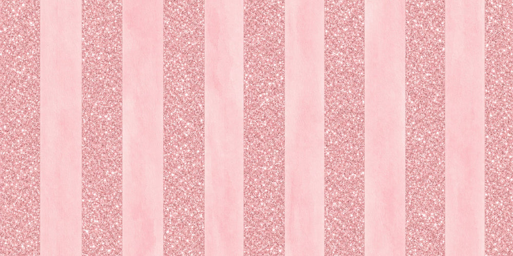 pink glitter stripe wallpaper design