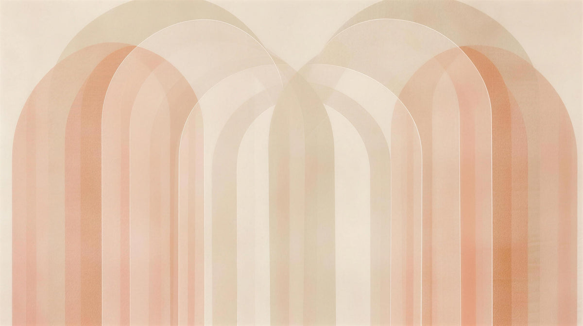 pink panel wallpaper pattern shown flat