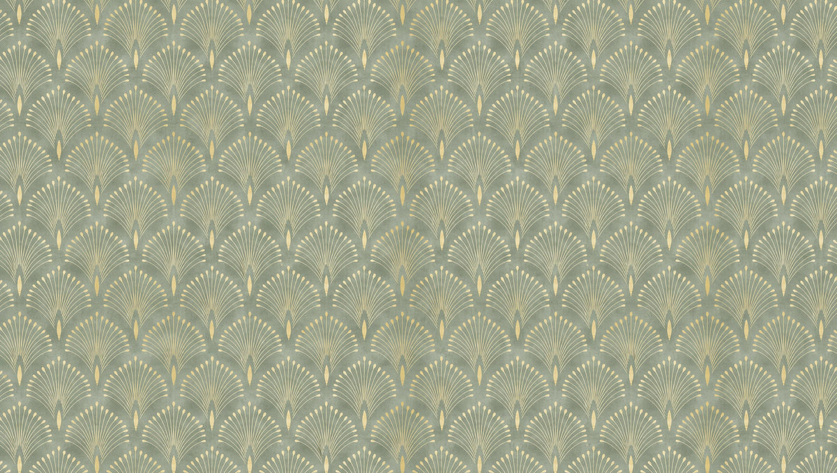 sage-green-and-gold-wallpaper flat pattern