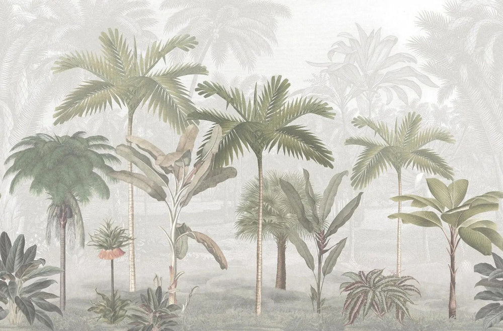 Tropical Leaf Wallpaper design